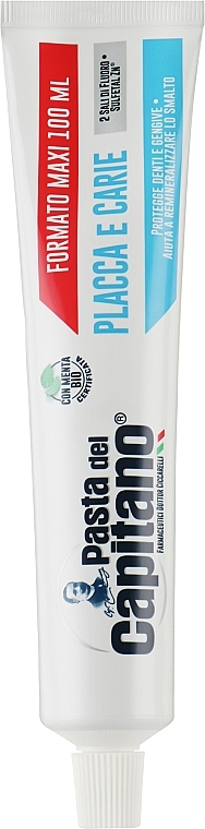 Pasta do zębów przeciw próchnicy i płytce nazębnej - Pasta Del Capitano Toothpaste