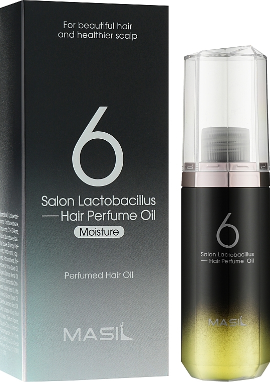 Perfumowany olejek nawilżający do zniszczonych włosów - Masil Salon Lactobacillus Hair Perfume Oil Moisture — Zdjęcie N2