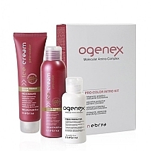 Kup Zestaw do odżywienia włosów - Inebrya Ogenex Pro-Color Intro Kit (shm/125ml + cr/100ml + fiber/70ml)