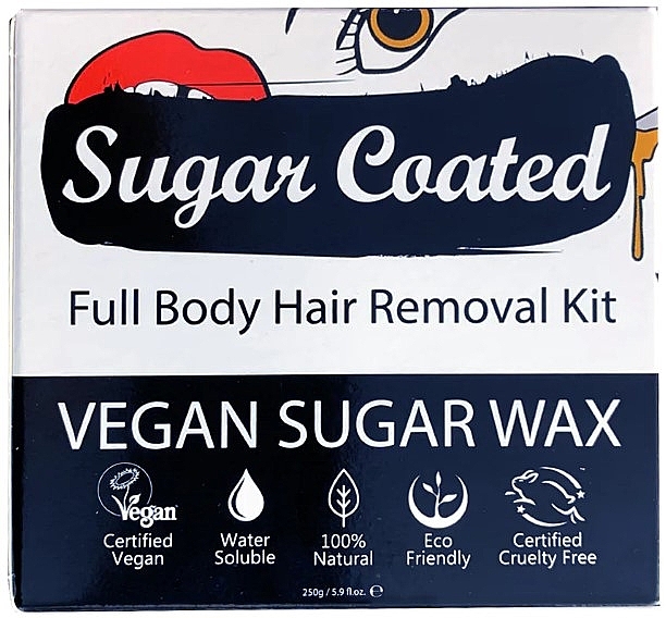 Zestaw do depilacji ciała - Sugar Coated Full Body Hair Removal Kit — Zdjęcie N1