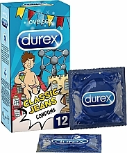 Kup Prezerwatywy, 12 szt. - Durex Classic Jeans Limited Edition