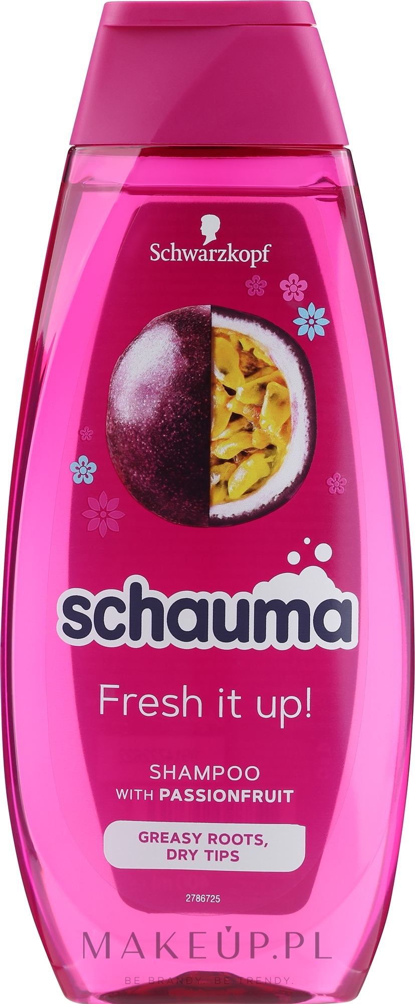Szampon do włosów szybko przetłuszczających się - Schwarzkopf Schauma Fresh It Up — Zdjęcie 400 ml