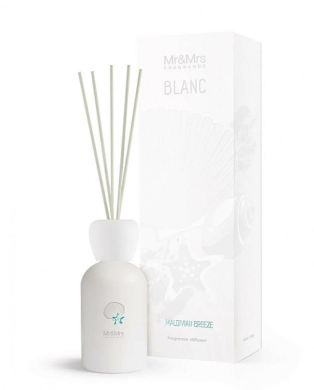 Dyfuzor zapachowy Morska bryza - Mr&Mrs Fragrance Blanc Maldivian Breeze — Zdjęcie N1