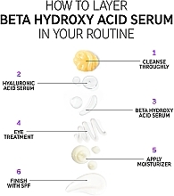 Serum z kwasem salicylowym - The Inkey List Beta Hydroxy Acid Serum — Zdjęcie N4