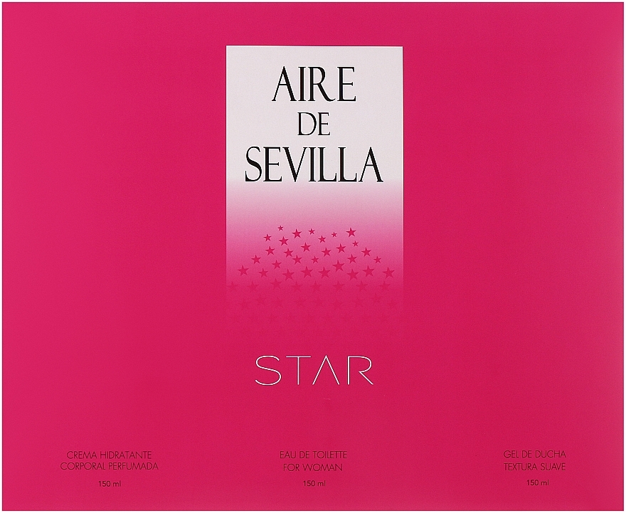 Instituto Espanol Aire de Sevilla Star - Zestaw (edt/150ml + b/cr/150ml + sh/gel/150ml) — Zdjęcie N1