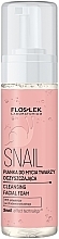 Pianka do mycia twarzy - Floslek Snail Cleansing Facial Foam — Zdjęcie N1