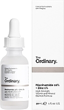 The Ordinary Niacinamide 10% + Zinc 1% - Serum z witaminą B3 i cynkiem — Zdjęcie N2