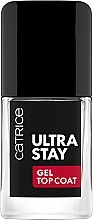 Żelowy top coat do paznokci - Catrice Ultra Stay Gel Top Coat — Zdjęcie N2