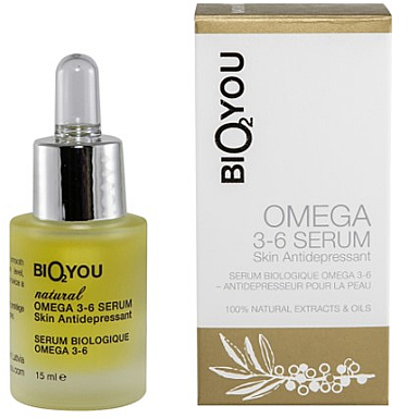 Serum Omega 3-6 Skin Antidepressant, do twarzy - Bio2You Natural Omega 3-6 Serum — Zdjęcie N1