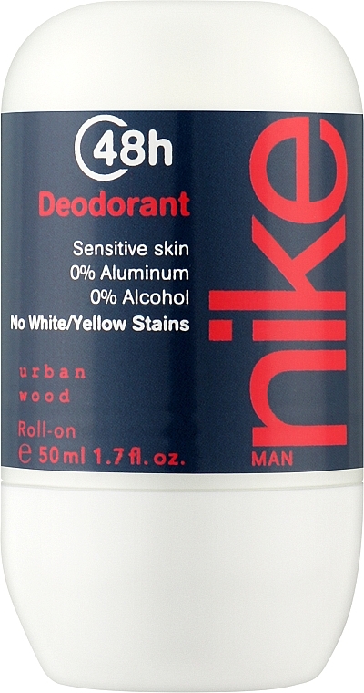 Naturalny dezodorant w kulce dla mężczyzn - Nike Men Urban Wood Roll On