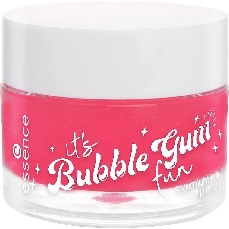 Maska do ust na noc - Essence Its Bubble Gum Fun Overnight Jelly Lip Mask Gummylicious — Zdjęcie N2