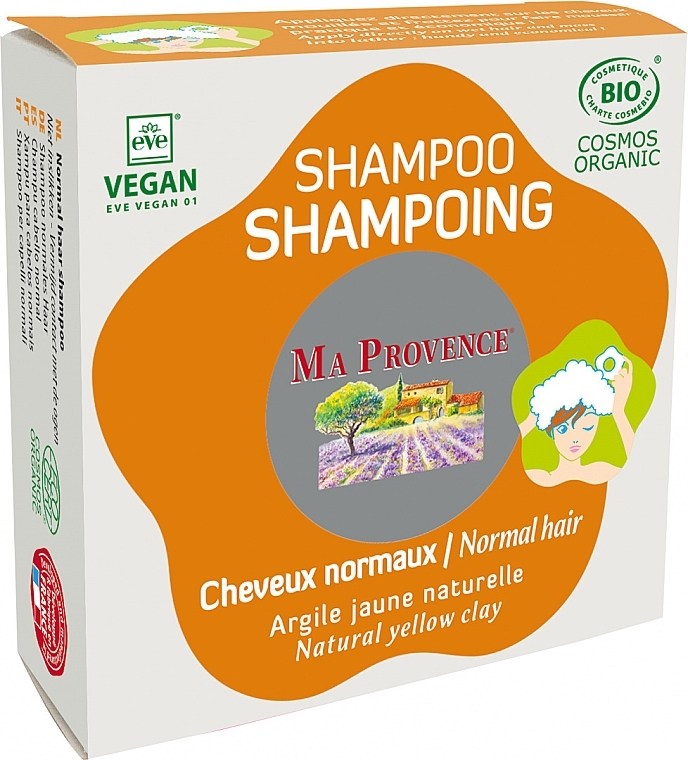 Organiczny szampon do włosów normalnych - Ma Provence — Zdjęcie N1