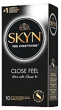 Ultracienkie prezerwatywy bez lateksu, 10 szt. - Unimil Skyn Close Feel Ultra Soft — Zdjęcie N1