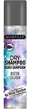 Suchy szampon z biotyną i kolagenem do włosów ciemnych - Morfose Dry Shampoo Biotin Collagen — Zdjęcie N1