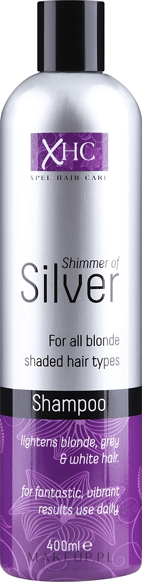 Szampon do włosów blond i siwych - Xpel Marketing Ltd Shimmer of Silver Shampoo — Zdjęcie 400 ml