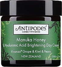 Krem do twarzy na dzień - Antipodes Manuka Honey Skin-Brightening Light Day Cream — Zdjęcie N1