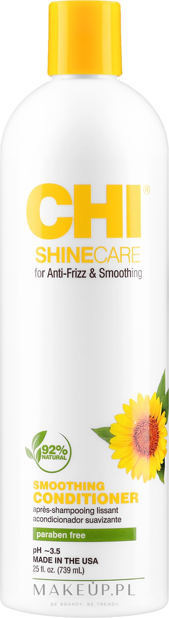 Wygładzająca odżywka do włosów - CHI Shine Care Smoothing Conditioner — Zdjęcie 739 ml