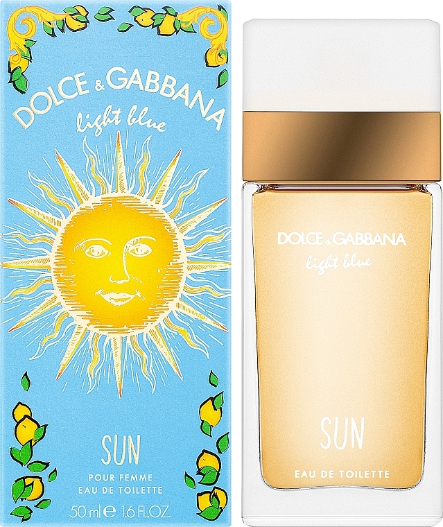 Dolce & Gabbana Light Blue Sun Pour Femme - Woda toaletowa — Zdjęcie N2