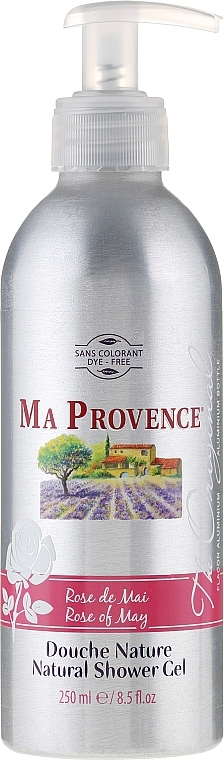 PRZECENA! Żel pod prysznic Róża - Ma Provence Rose Of May Natural Shower Gel * — Zdjęcie N1