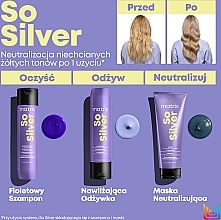 Spray do włosów rozjaśnianych i siwych - Matrix Total Results So Silver All-In-One Toning Spray for Blonde and Silver Hair — Zdjęcie N9
