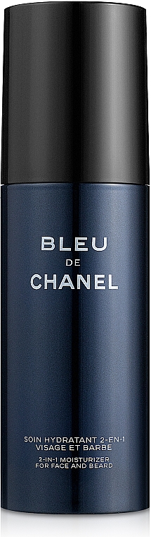 Nawilżający krem do twarzy i brody dla mężczyzn - Chanel Bleu de Chanel — Zdjęcie N1