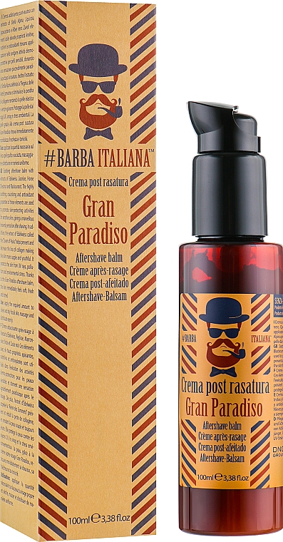 Balsam-krem po goleniu - Barba Italiana Gran Paradiso — Zdjęcie N3