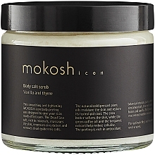 Peeling solny do ciała Wanilia z tymiankiem - Mokosh Cosmetics Icon — Zdjęcie N1
