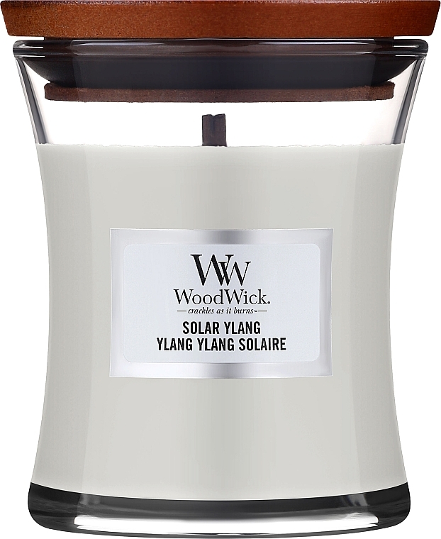 Świeca zapachowa w szkle - WoodWick Hourglass Candle Solar Ylang Ylang — Zdjęcie N1