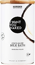 Kup Kosmetyki do kąpieli Coconut Milk & Vitamin E - I Want You Naked Coco Glow Milk Bath