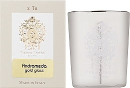 Tiziana Terenzi Andromeda Scented Candle Gold Glass - Świeca zapachowa — Zdjęcie N2