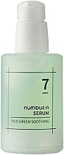 Kup Kojące serum dla wrażliwej skóry twarzy - Numbuzin No.7 Mild Green Soothing Serum