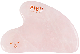 Kup Gua Sha do twarzy z różowego kwarcu - Pibu Beauty Rose Quartz Facial Gua Sha