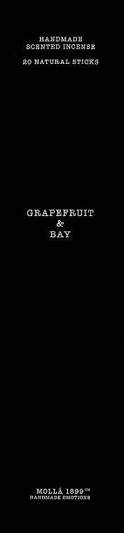Cereria Molla Grapefruit & Bay - Patyczki zapachowe  — Zdjęcie N1