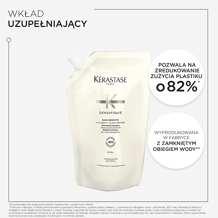 Szampon-kąpiel zagęszczająca do włosów - Kerastase Densifique Bain Densite Shampoo (uzupełnienie) — Zdjęcie N4