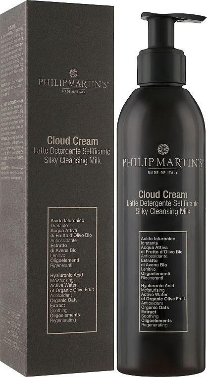 Oczyszczający krem-mleczko do każdego rodzaju skóry - Philip Martin's Cloud Cream Silky Cleansing Milk — Zdjęcie N4