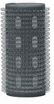 Wałki na rzepy z aluminiowym środkiem, 26 mm, 6 szt. - Titania Bur-Curler Aluminium Core — Zdjęcie N1
