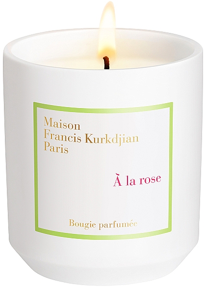 Maison Francis Kurkdjian À La Rose - Świeca zapachowa — Zdjęcie N1