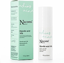 Kup Serum do twarzy na noc z kwasem glikolowym 10% - Nacomi Next Level Glycolic Acid 10%