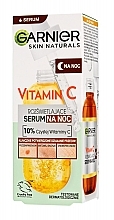 Kup PRZECENA! Serum do twarzy na noc z witaminą C - Garnier Skin Naturals Vitamin C Serum *