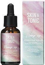 Kup Nawilżające serum do twarzy z kwasem hialuronowym i prebiotykami - Skin&Tonic Plump Up Hydration Serum