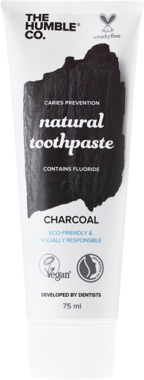 Naturalna pasta do zębów z węglem aktywnym - The Humble Co. Natural Toothpaste Charcoal
