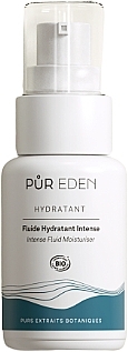 Intensywnie nawilżający fluid do twarzy - Pur Eden Fluide Hydratant Intense — Zdjęcie N1