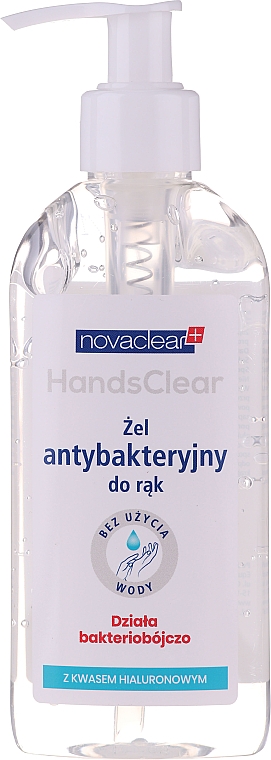 Antybakteryjny żel do rąk - Novaclear Hands Clear — Zdjęcie N1