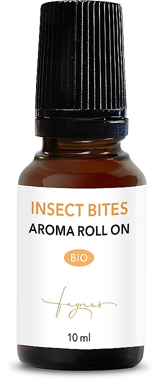 Mieszanka olejków eterycznych na ukąszenia owadów, roll-on - Fagnes Aromatherapy Bio Insect Bites Aroma Roll On — Zdjęcie N1