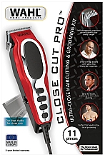 Maszynka do strzyżenia włosów, 11 ostrzy - Wahl Close Cut Pro 20105-0465 Red — Zdjęcie N2