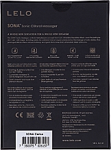 Masażer intymny dla kobiet, różowy - Lelo Sona™ Sonic Clitoral Massager — Zdjęcie N2