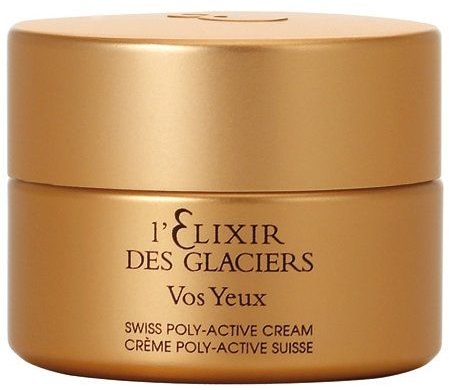 Luksusowy krem przeciwstarzeniowy pod oczy Eliksir z lodowca alpejskiego - Valmont Elixir Des Glaciers Swiss Poly-Active Cream — Zdjęcie N1