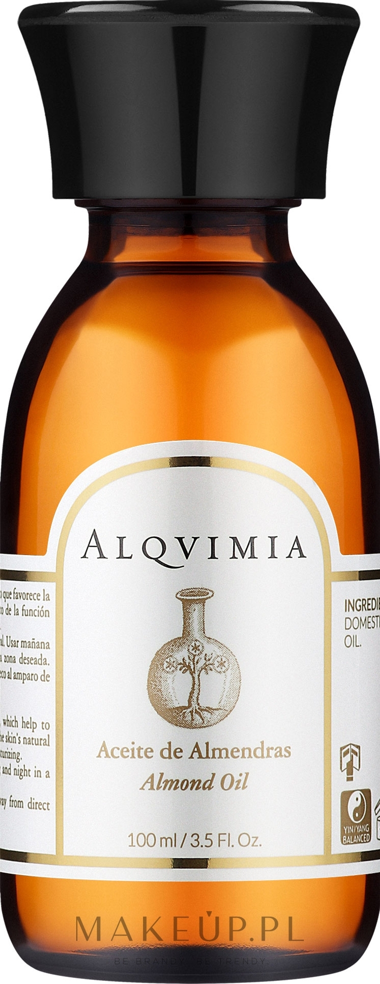 Olejek migdałowy - Alqvimia Almond Oil — Zdjęcie 100 ml