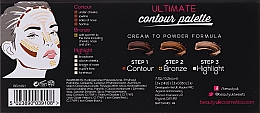 Paleta do konturowania twarzy - Beauty UK Ultimate Contour Palette — Zdjęcie N2