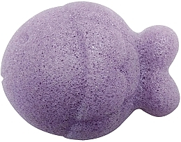Gąbka lawendowa dla dzieci - Daily Concepts The Daily Baby Konjac Sponge Lavender — Zdjęcie N3